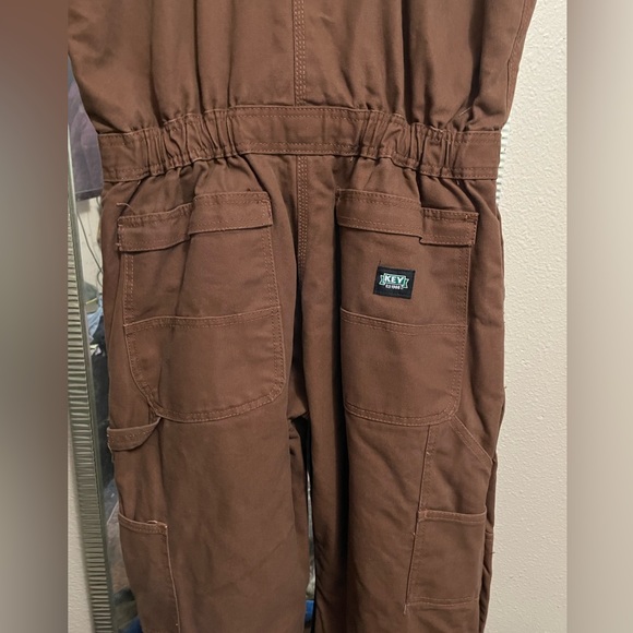 Key outwear insulated overall with zip up legs/zip up front - Picture 4 of 7